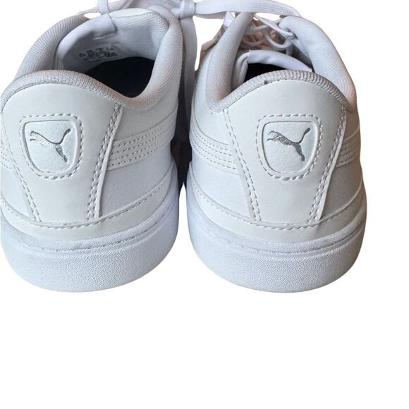 PUMA Vikky V3 Leather Sneakers Women 11 White SoftFoam+ Casual Comfort NWOT - Picture 5 of 7